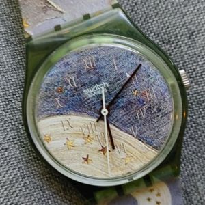 LE Swatch Apollo Painting men's size